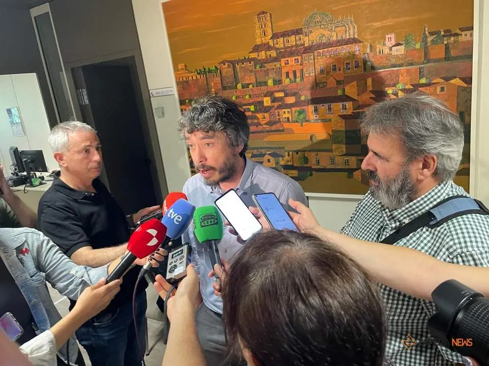 Jesús Pina, representante de la Plataforma de Viajeros Jodidos Estación Sanabria AV 