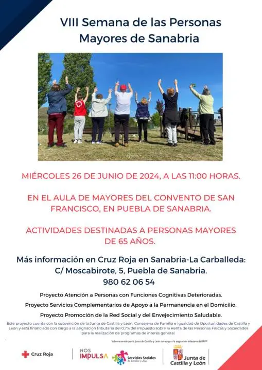 Cartel Semana de Mayores Sanabria (2)