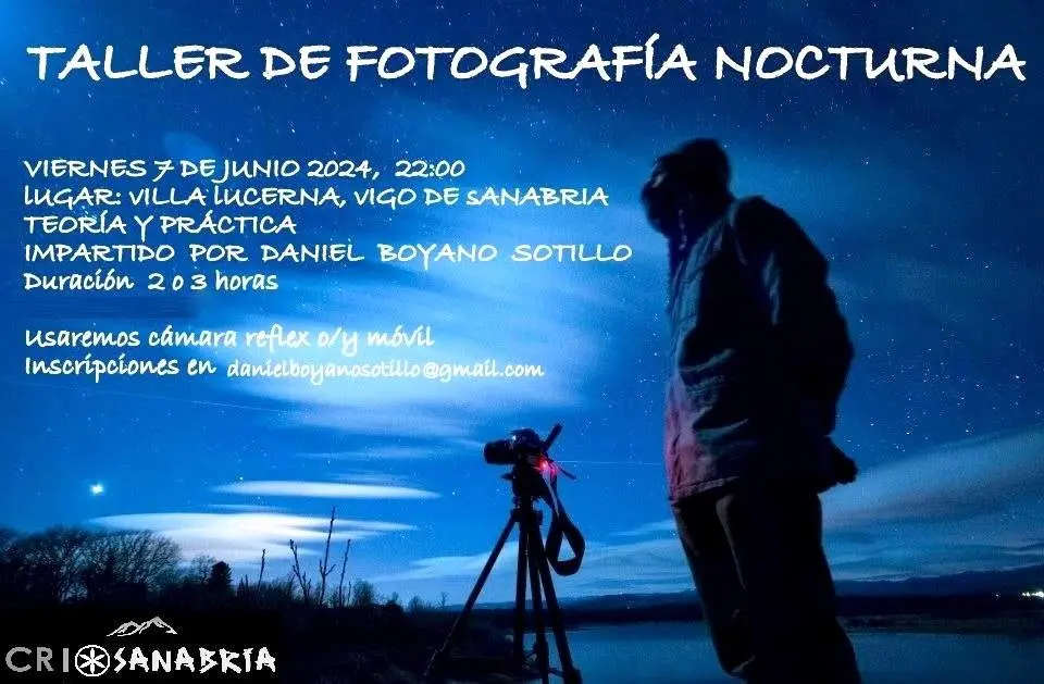 Taller de fotografía nocturna