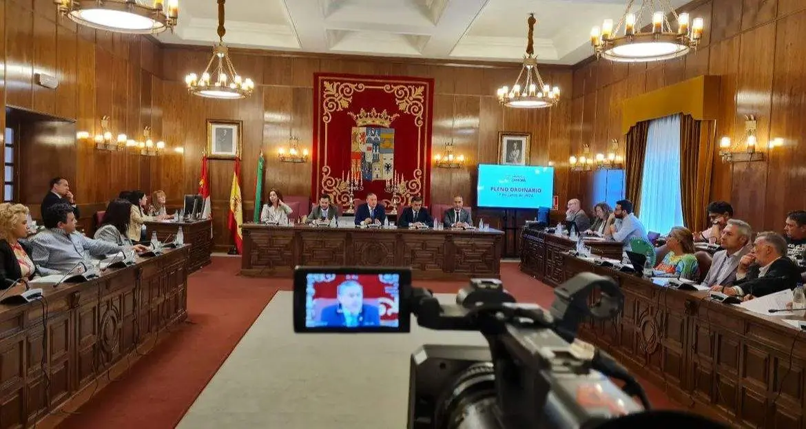pleno Diputación de Zamora mes de junio