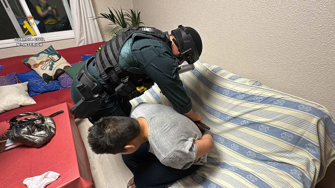Detención Biscottu Guardia Civil