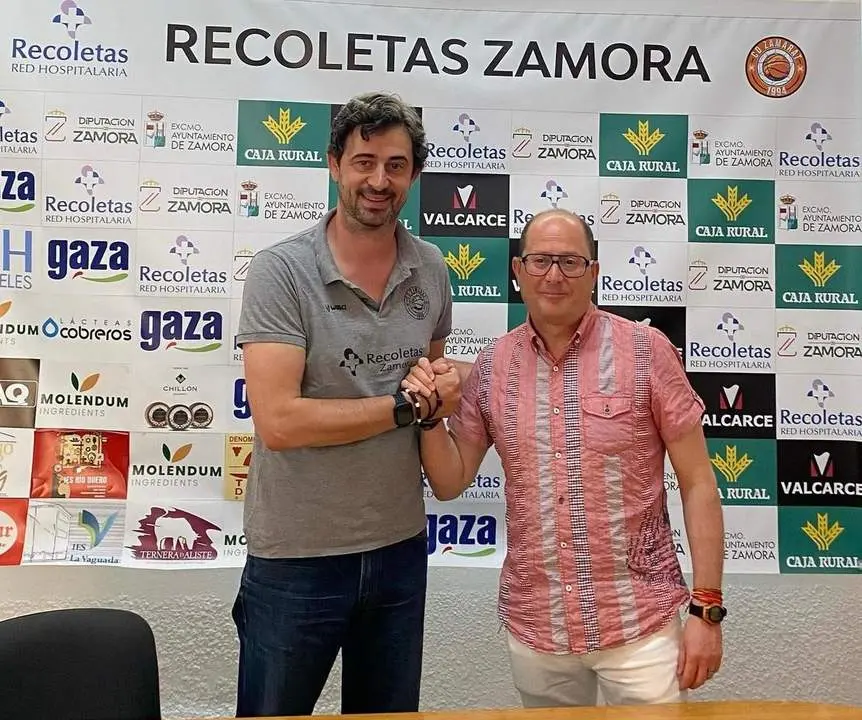 Ricardo Vasconcelos renueva como entrenador del Recoletas Zamora