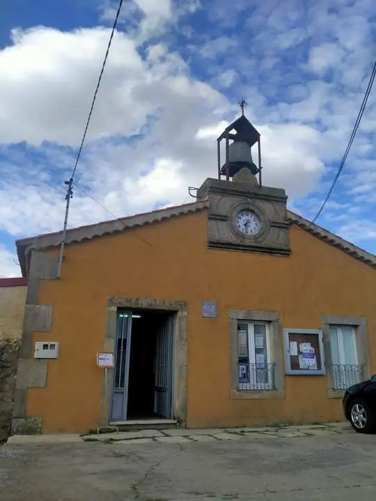 Local electoral en Fresno de Sayago. Fotografía: CEDIDA