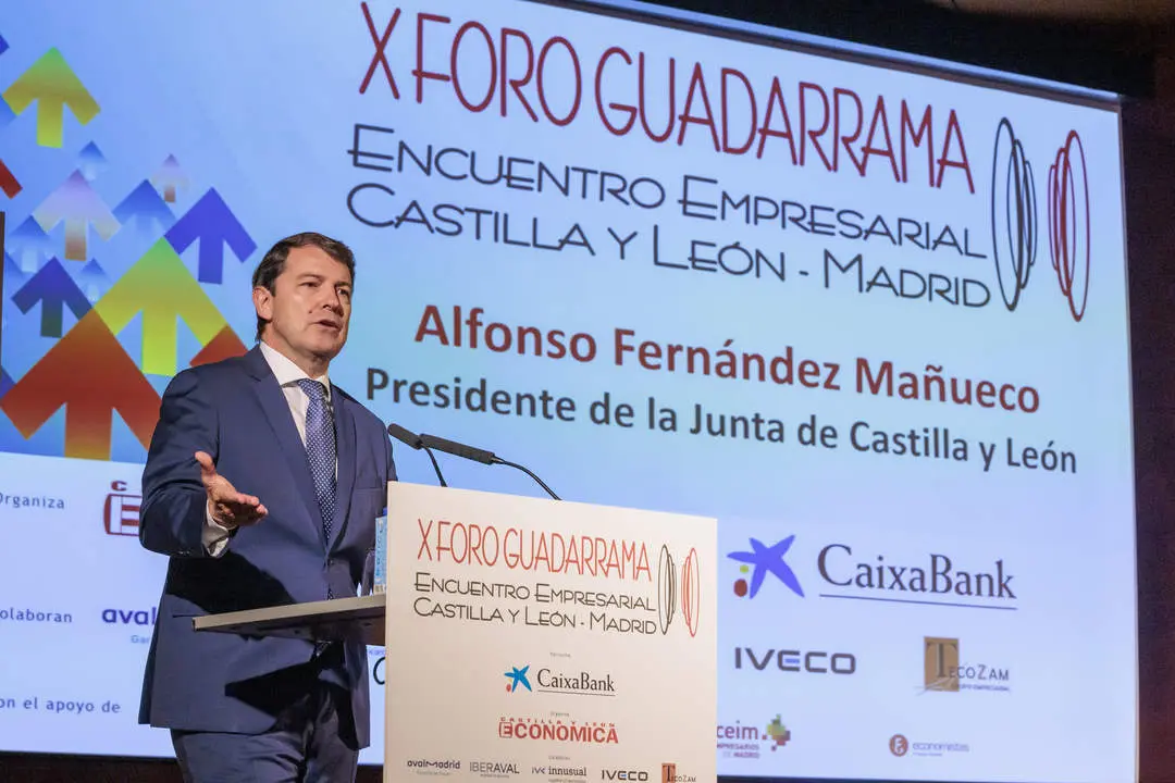 El presidente de la Junta participa en el Foro Guadarrama