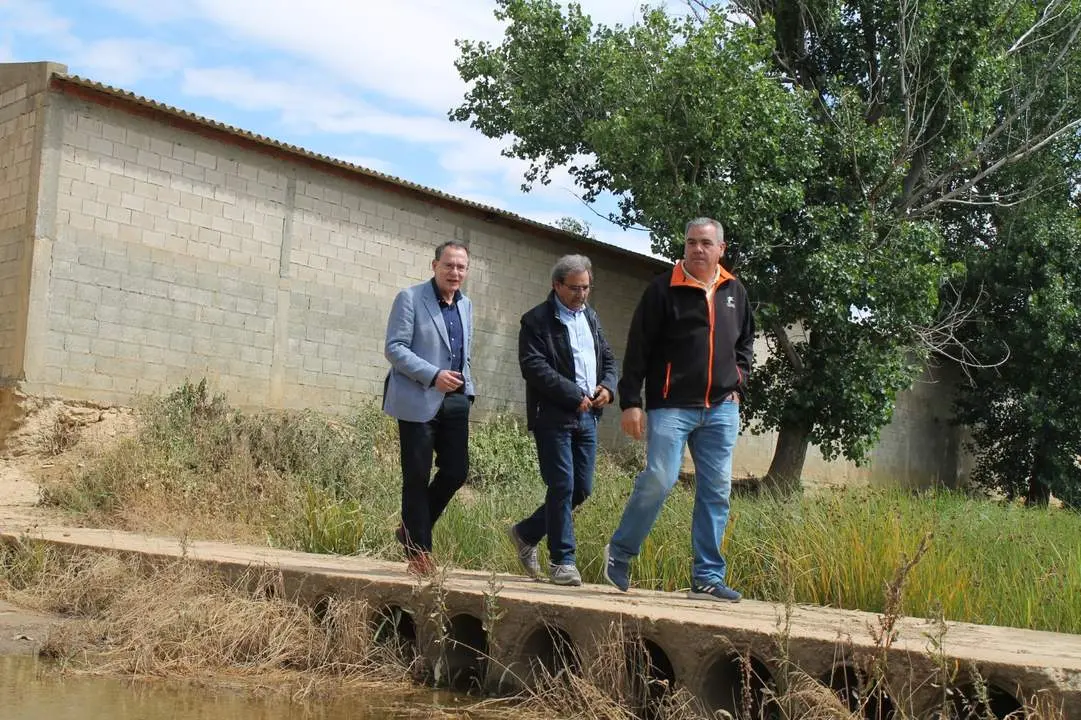 El subdelegado del Gobierno visita Cerecinos de Campos