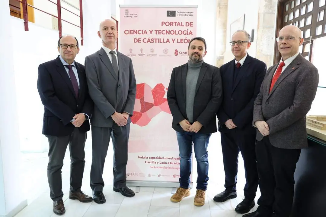 presentación del portal de ciencia y tecnología de CyL. Imagen UBU
