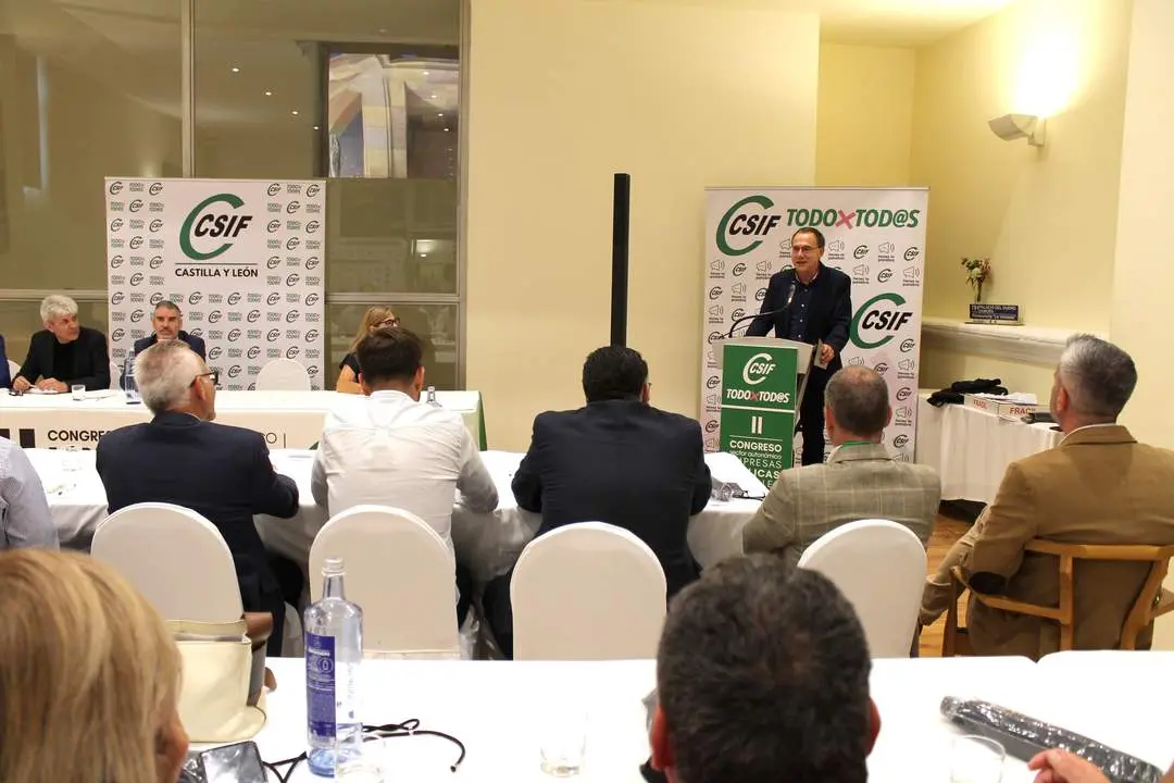 Ángel Blanco clausura el II Congreso del Sector Autonómico de Empresas Públicas Estatales en Castilla y León