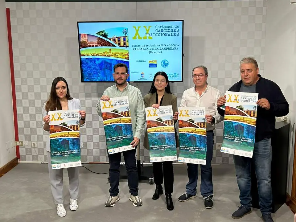 Presentación de la XX edición del Certamen de Canciones Tradicionales Espigas