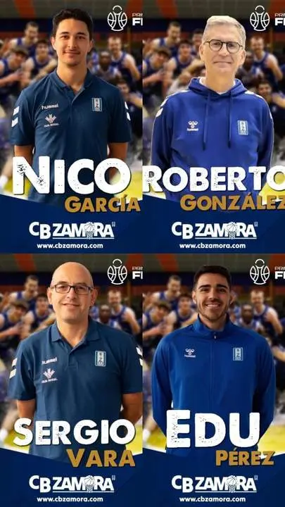 equipo tecnico  cb zamora