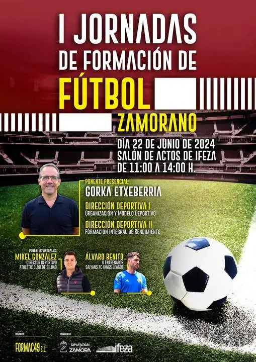 cartel jornadas de formación