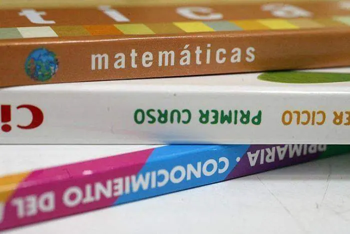 Libros de texto Fotografía de archivo