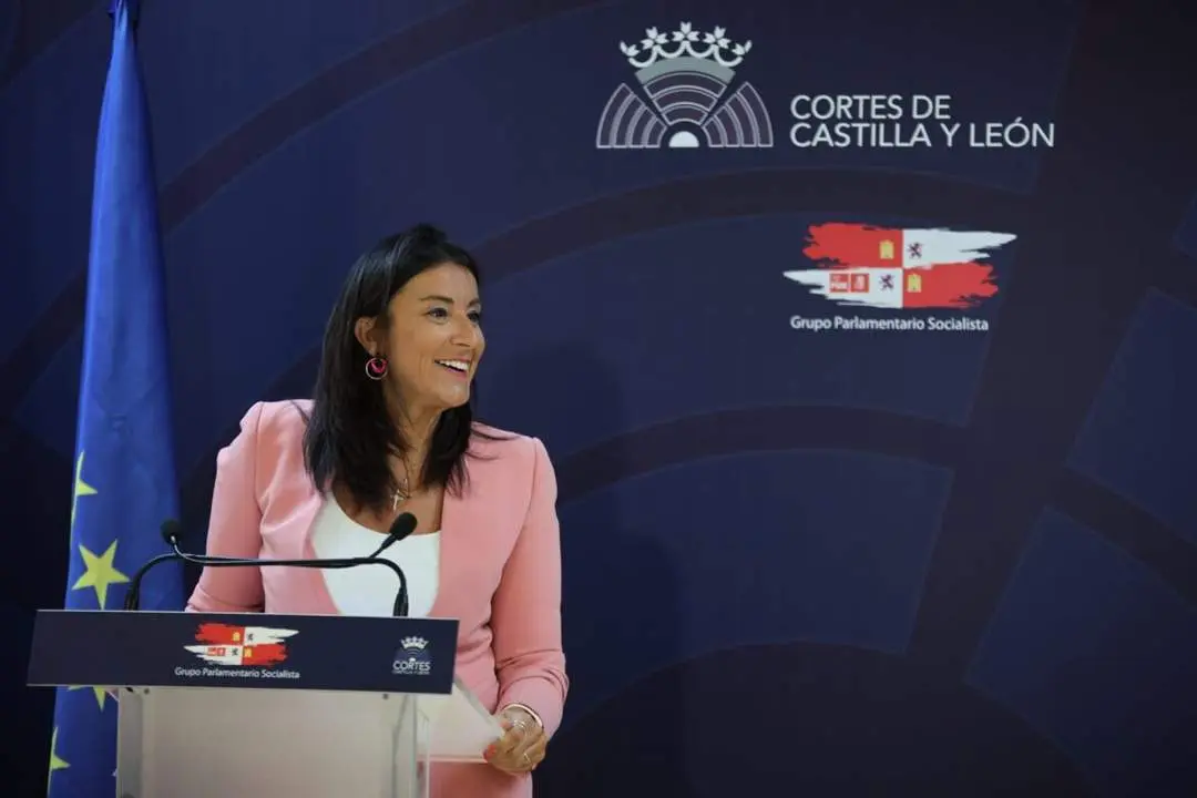 La secretaria de Organización y procuradora por Zamora, Ana Sánchez