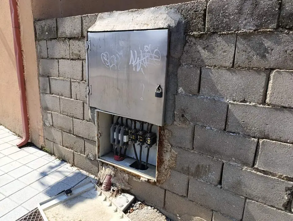 peligro electrocución