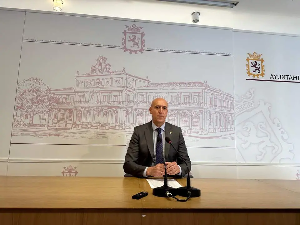 José Antonio Diez, alcalde de León. Fotografía: Ayuntamiento de León