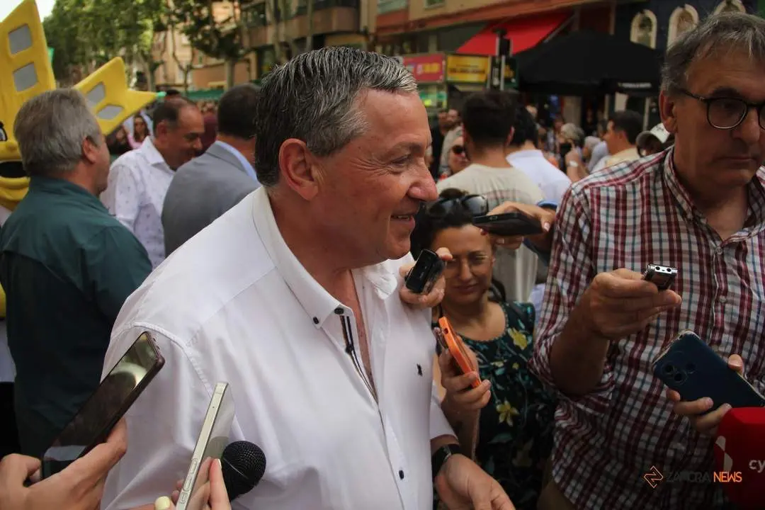 El presidente de la Diputación de Zamora, Javier Faúndez