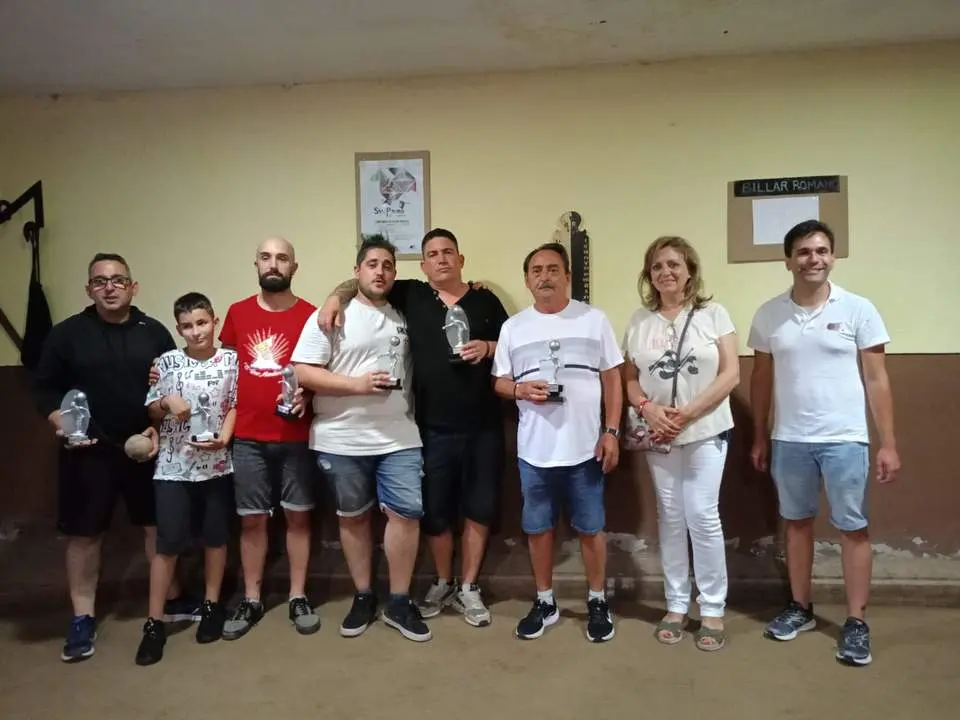 Campeonato de San Pedro de Billar Romano en el Bar San Isidro