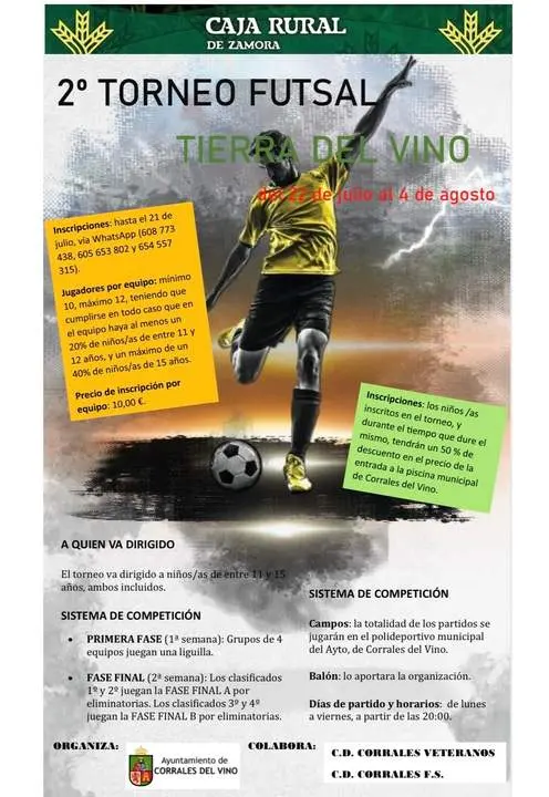 Futbol sala Tierra del Vino
