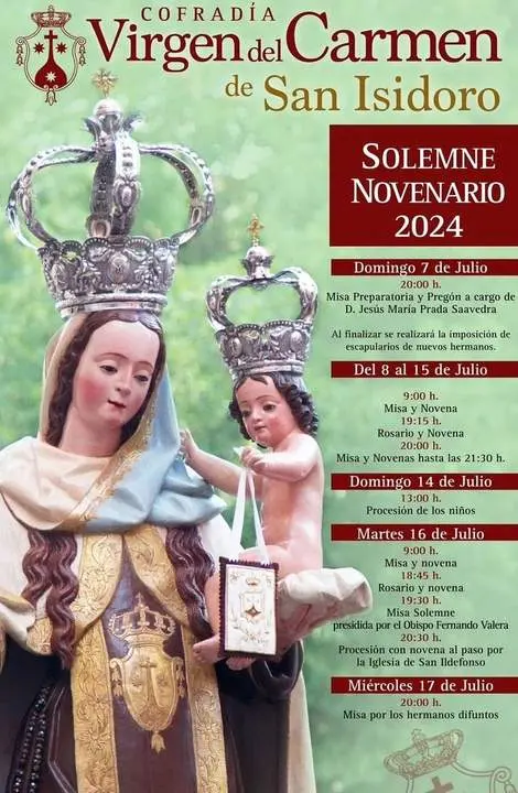 virgen del Carmen de san isidoro