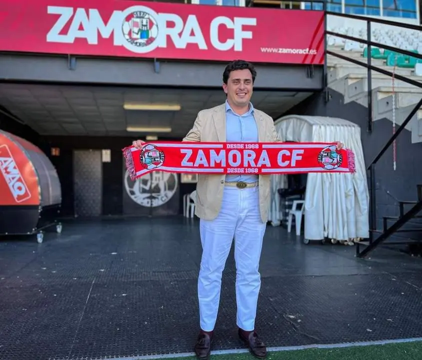 Javier Páez nuevo presidente del Zamora cf. Imagen Zamora CF