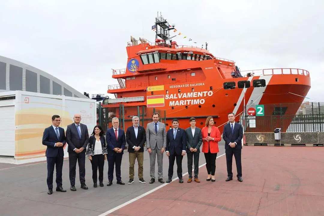 el buque más grande y moderno para garantizar la seguridad marítima