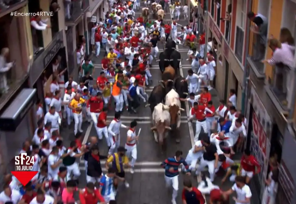 cuarto encierro san fermín 2024