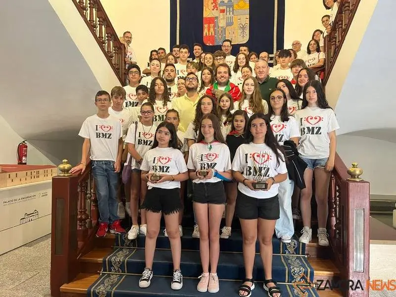 La banda de música de Zamora en la Diputación 