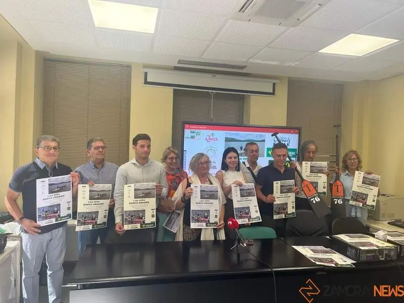 presentación liga open barco dragón 