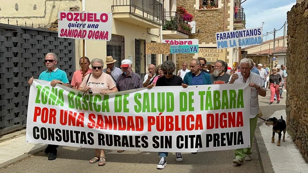 Manifestación Tábara