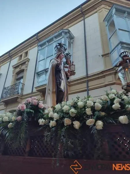 procesión Virgen del Carmen en Zamora _2