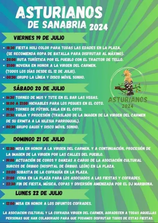 Asturianos de Sanabria Fiestas 2024