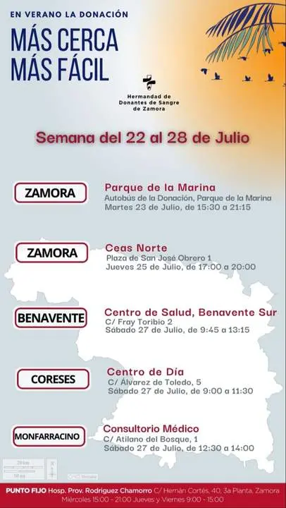 Más cerca, más fácil hermandad de donantes