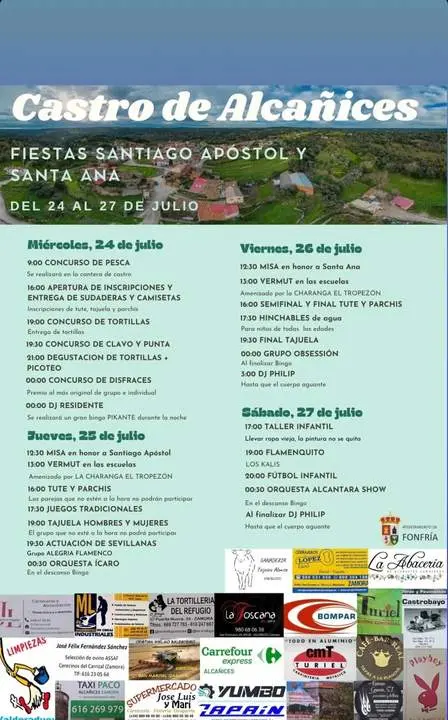 Fiestas Castro de Alcañices 2024