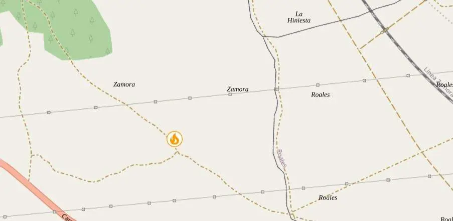Incendio Zamora INFOCAL