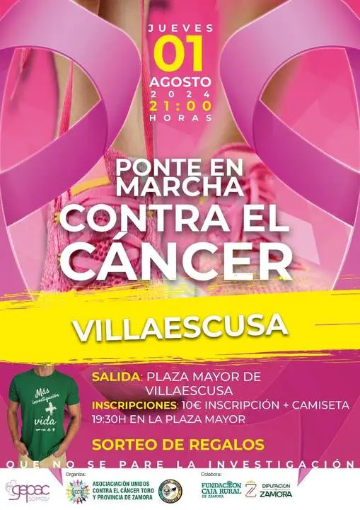 Marcha contra el cáncer Villaescusa