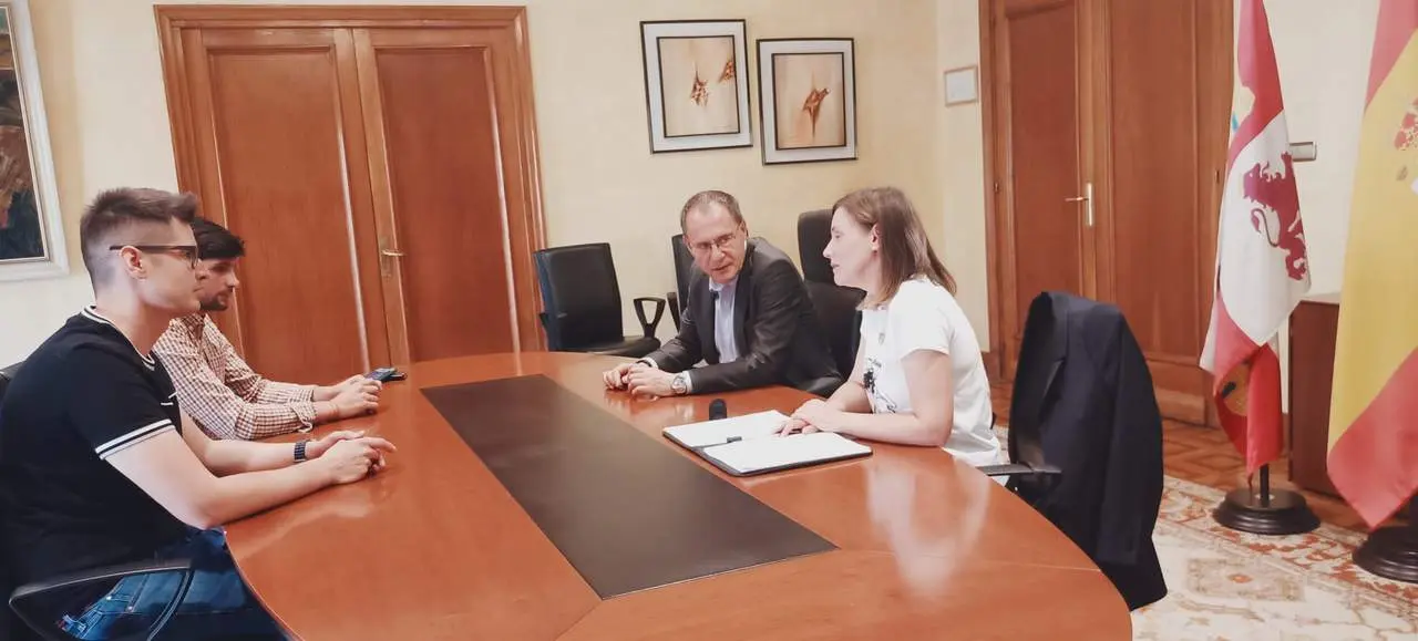 Reunión Bermillo y Rabanales