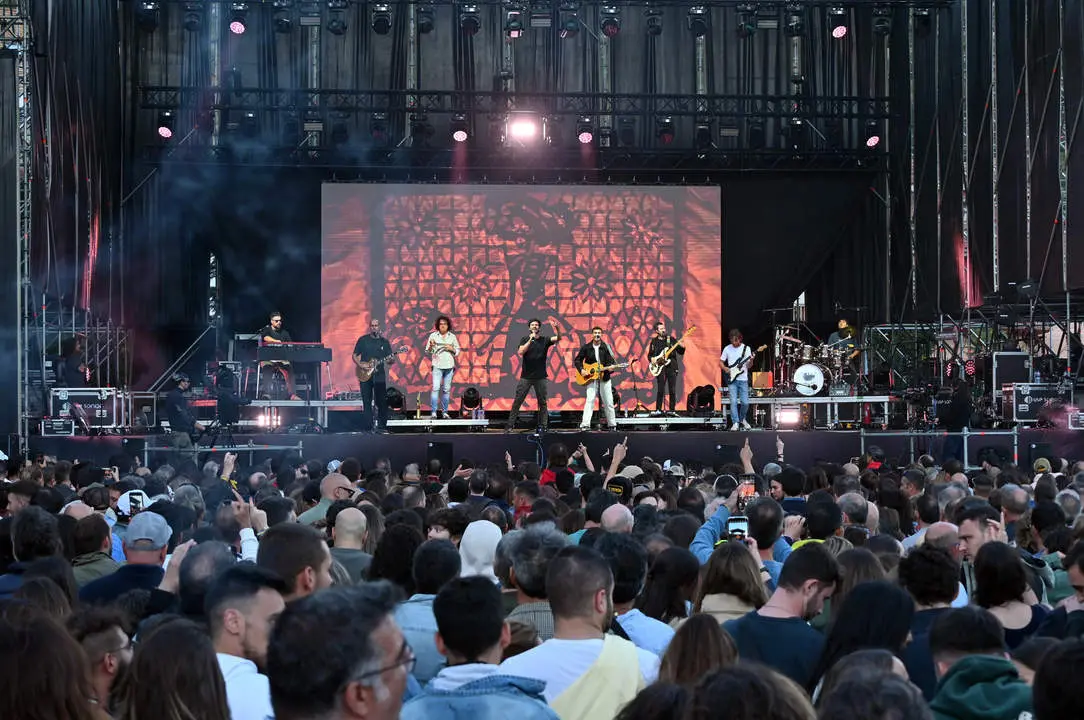 Músicos en la Montaña