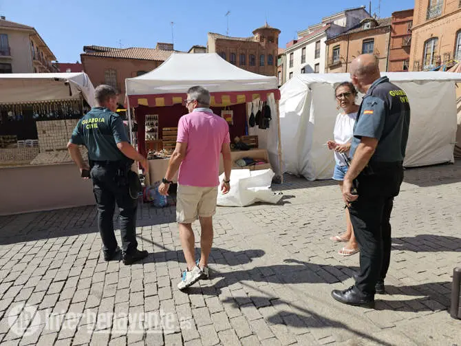 mercado medival en Benavente. Imagen Interbenavente