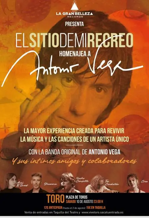 Homenaje Antonio Vega