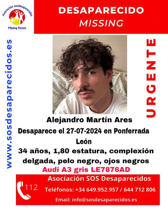 Desaparecido Alejandro Martín