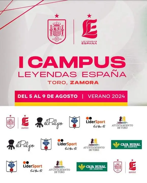 CARTEL - I CAMPUS LEYENDAS ESPAÑA DE TORO