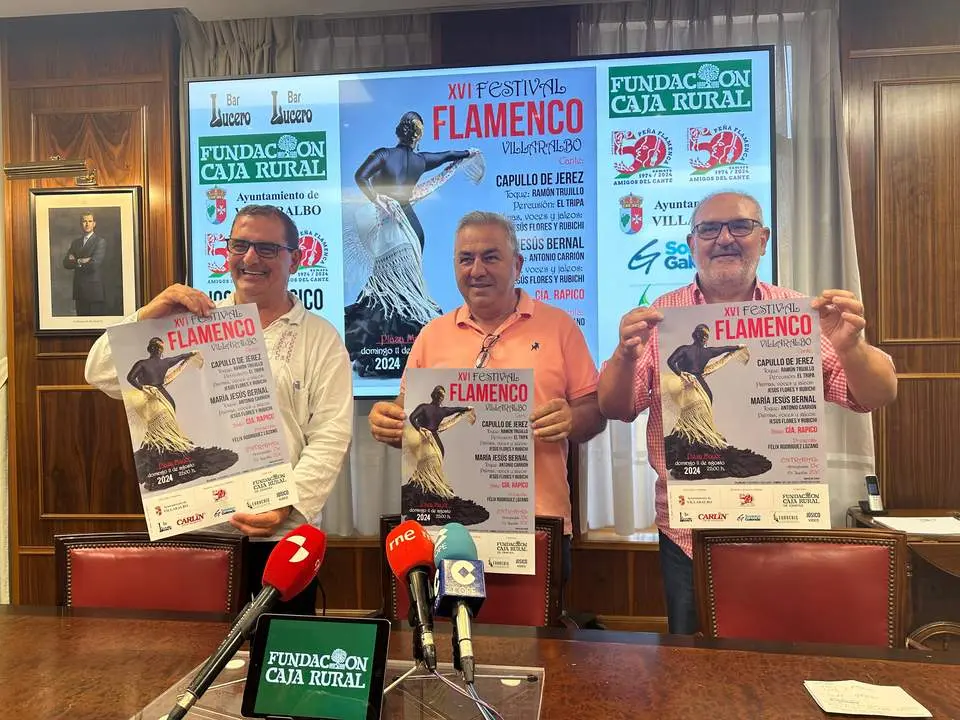 presentación festival flamenco caja rural