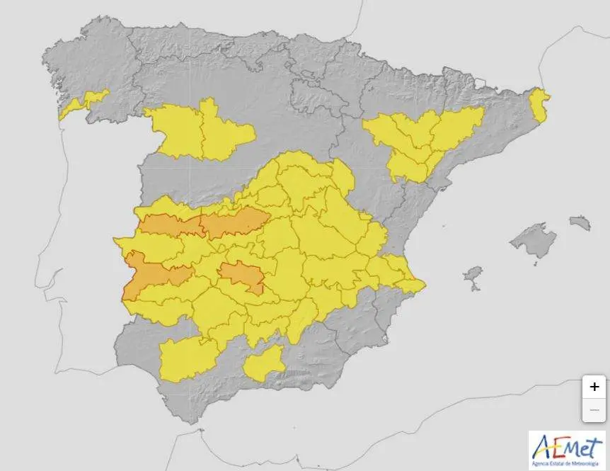 Zamora en temperaturas extremas