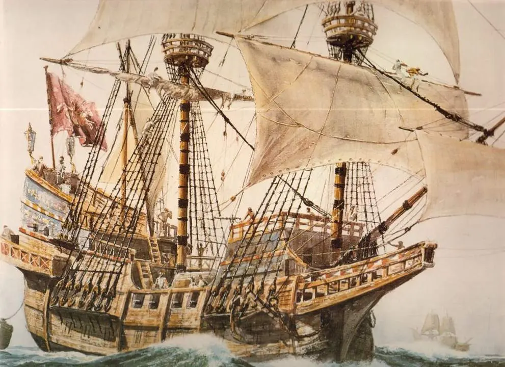 barcos de guerra madera