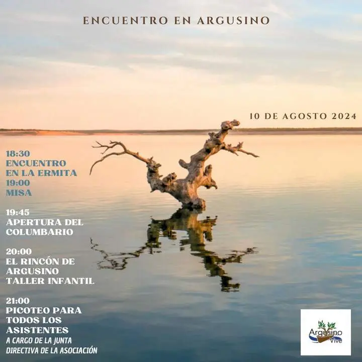 Cartel encuentro Argusino agosto