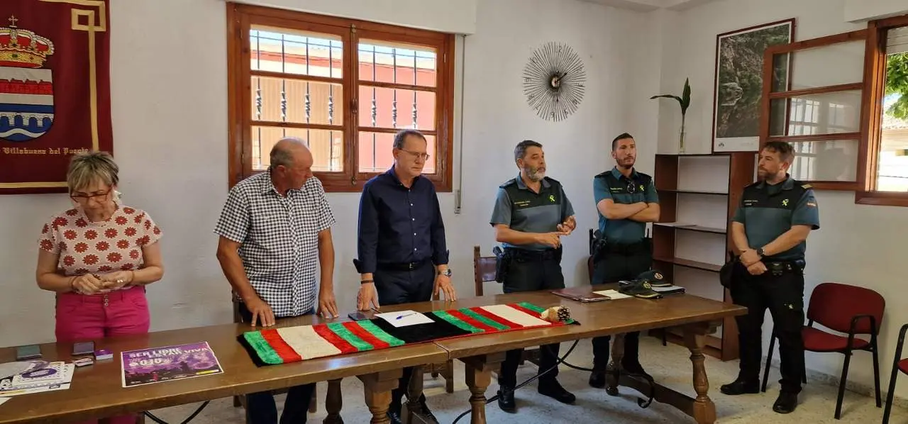 reunión de coordinación en Villanueva del Puente