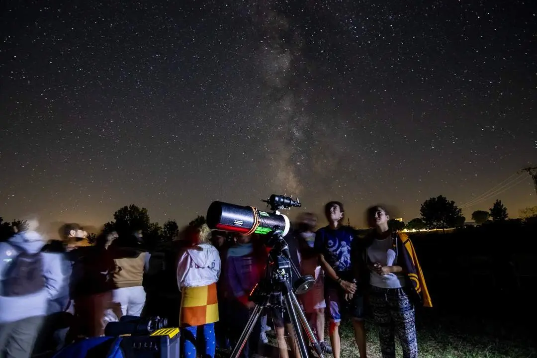 Noche Perseidas Agrupacion QUEDA