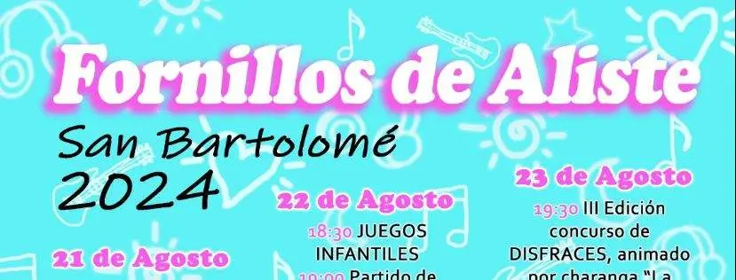 Fiestas Fonillos de Aliste 2024