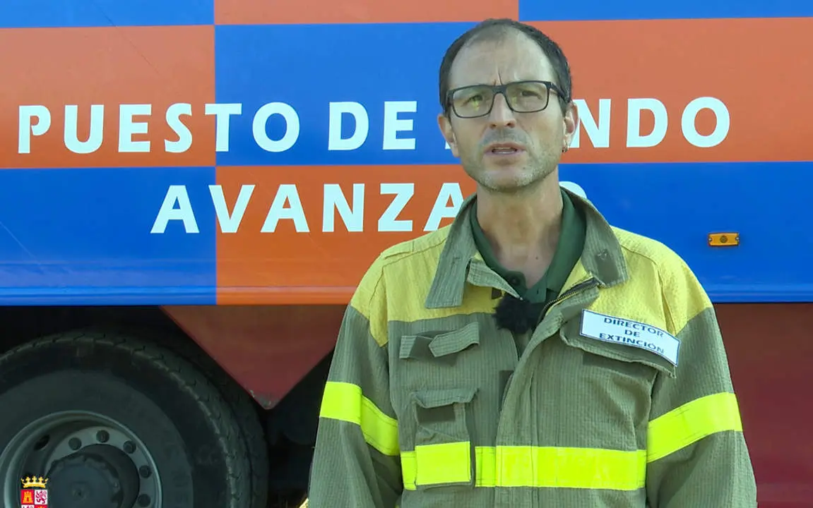 puesto de mando jcyl fuego trabazos