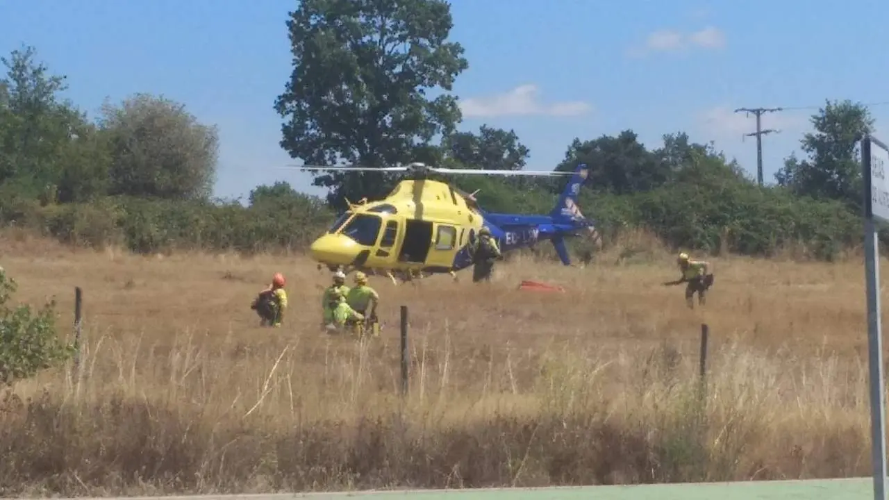 Helicóptero de incendios