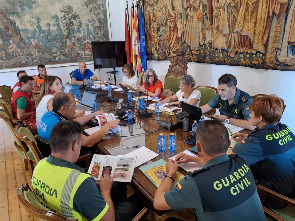 Reunión Seguridad Fiestas San Agustín
